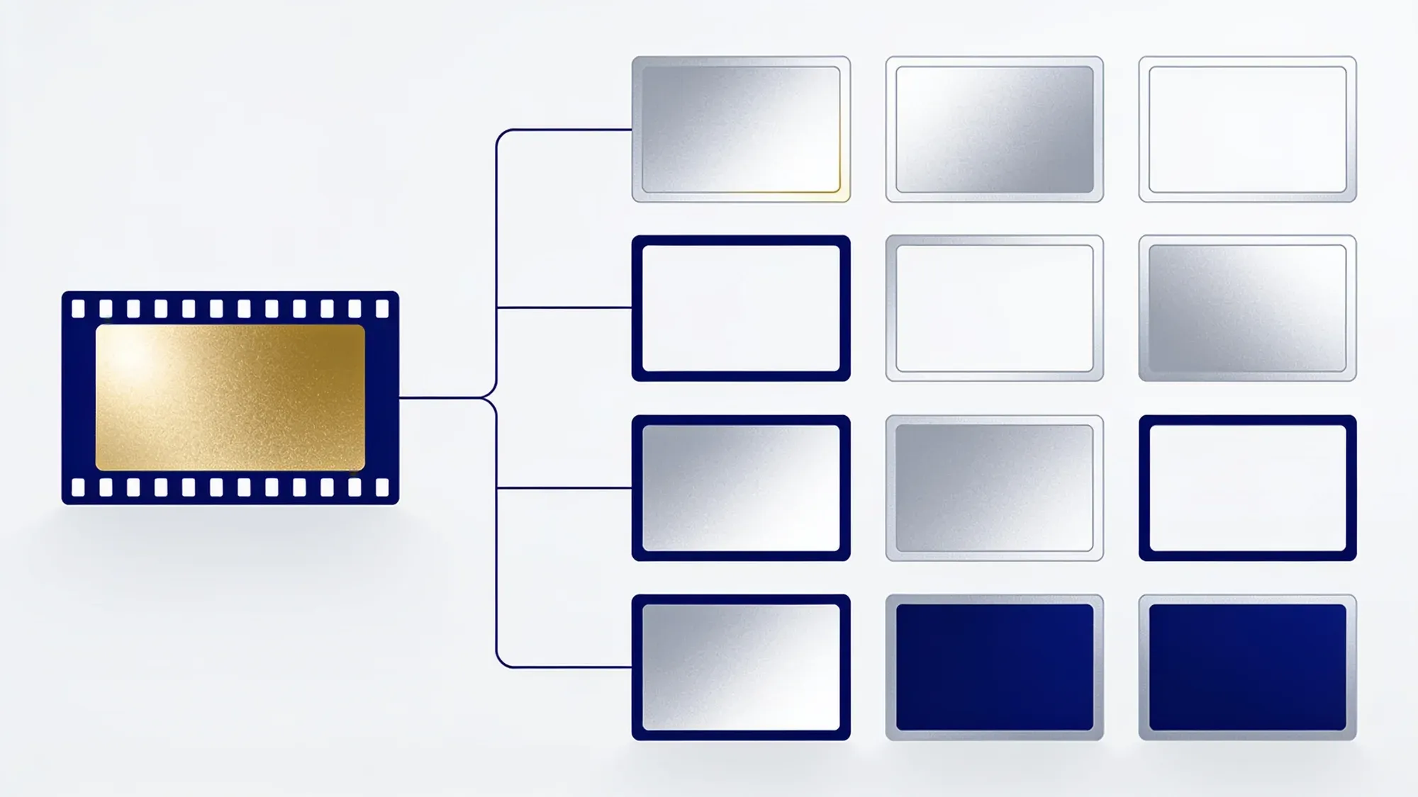 One video production day cut into many deliverables for ads, social, and web
